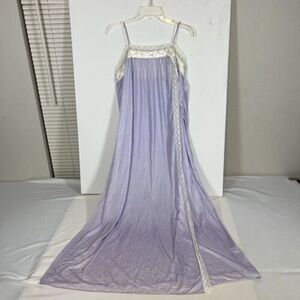 Gilead Nightgown Womens Vintage Sleveeless Nylon